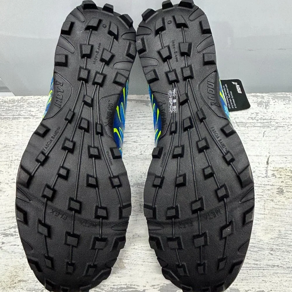 Inov-8 X-Talon 190 (Unisex): Conquer Trails with Blue/Black/Neon Yellow - Picture 9 of 9